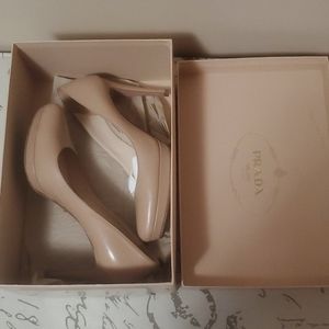 PRADA Nude Pumps